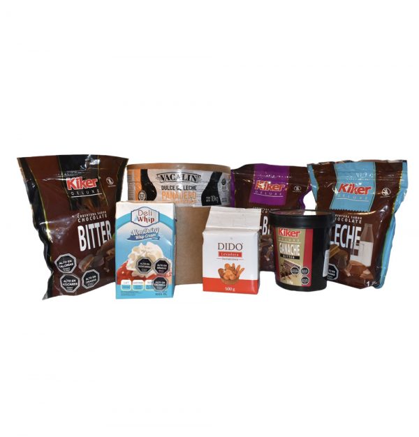 Pack3 - Ganache / Vacalin / 3 Coberturas / Deli Whip / Levadura 125g
